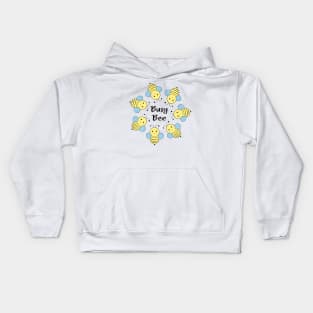 Cute Busy Bee Kids Hoodie